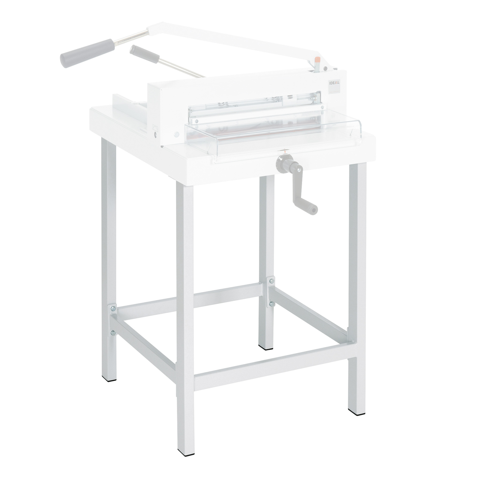 Stand for MBM Triumph 4305 & 4315 Paper Cutters — Steel, Heavy-Duty, Ergonomic, Model# Stand for 4305 + 4315